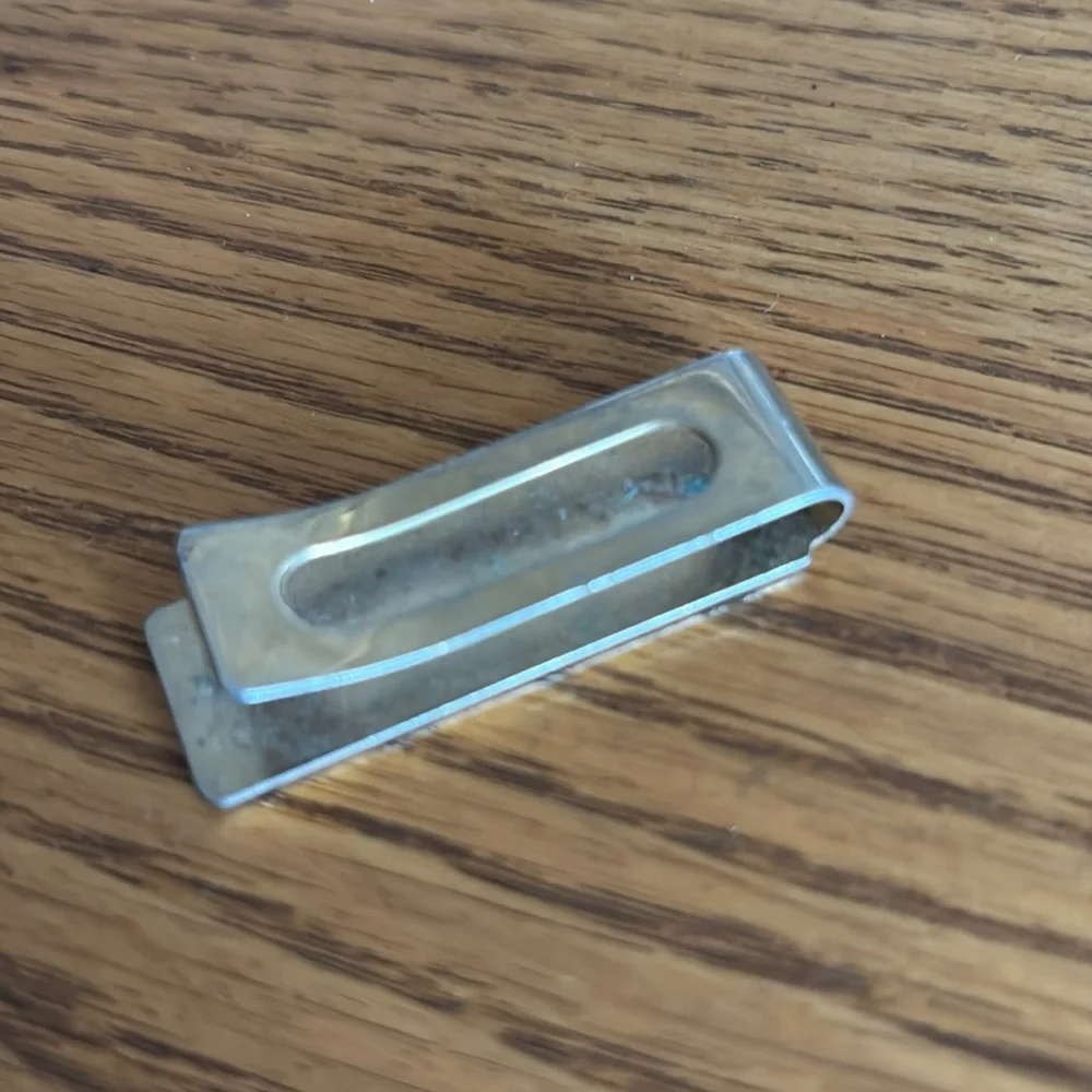 Gold and Silver Money Clip